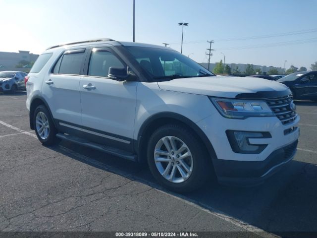 Продажа на аукционе авто 2016 Ford Explorer Xlt, vin: 1FM5K7D87GGC42516, номер лота: 39318089