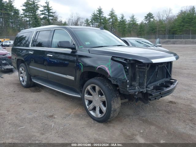 Auction sale of the 2015 Cadillac Escalade Esv Luxury, vin: 1GYS4SKJXFR709323, lot number: 39318246