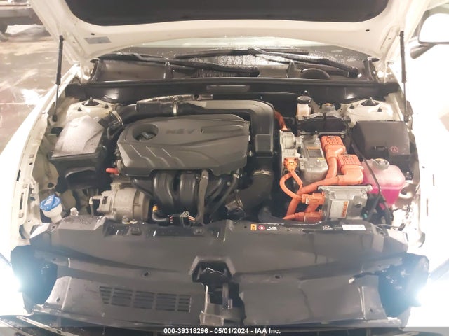 Hyundai Sonata Blue 2021 KMHL24JJXMA035615 Image 10
