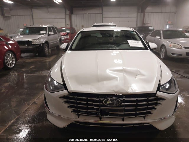 Hyundai Sonata Blue 2021 KMHL24JJXMA035615 Image 12