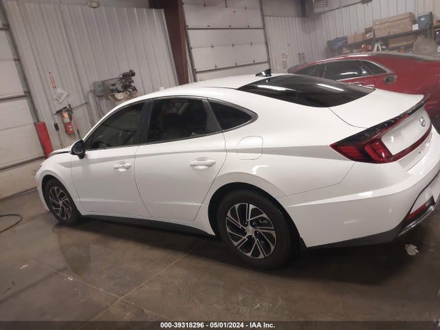 Hyundai Sonata Blue 2021 KMHL24JJXMA035615 Image 14
