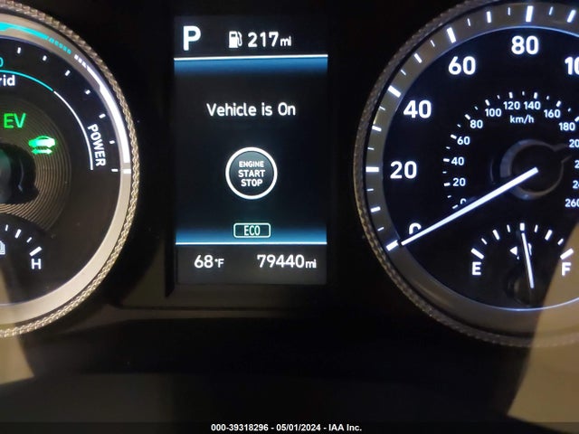 Hyundai Sonata Blue 2021 KMHL24JJXMA035615 Image 7