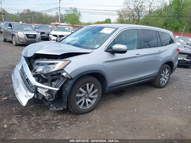 Honda Pilot Ex-l 2019 5FNYF6H40KB060361 Image 2