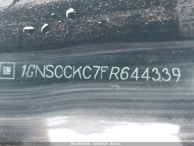 Chevrolet Tahoe Ltz 2015 1GNSCCKC7FR644339 Image 9