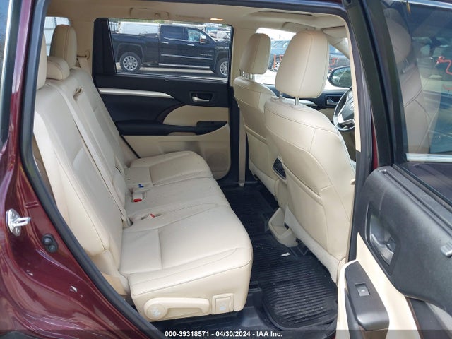 Toyota Highlander Xle V6 2016 5TDJKRFH5GS282675 Image 8