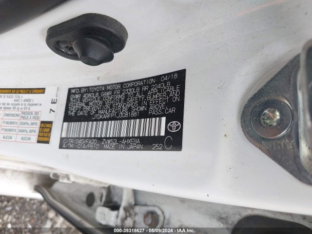 Toyota Prius Prime Plus 2018 JTDKARFP1J3081881 Image 9