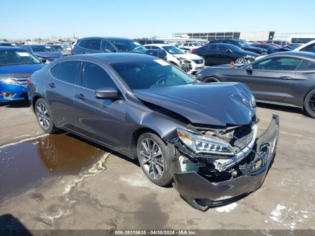 2017 Acura Tlx Technology Package მანქანა იყიდება აუქციონზე, vin: 19UUB3F58HA003039, აუქციონის ნომერი: 39318635