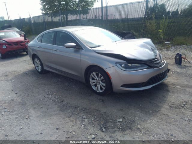 Продажа на аукционе авто 2015 Chrysler 200 Limited, vin: 1C3CCCAB8FN636820, номер лота: 39318951