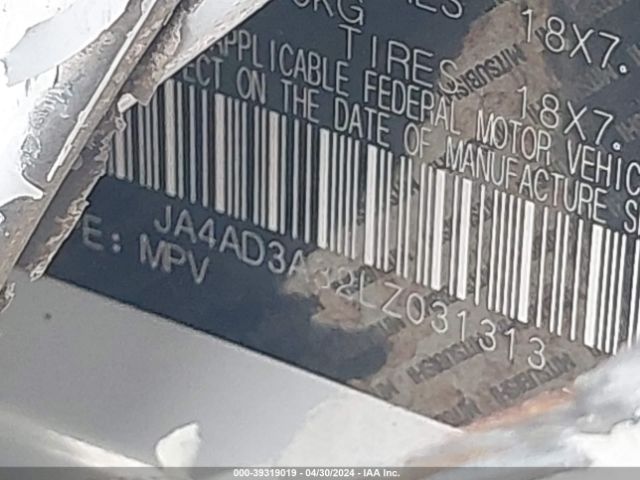 JA4AD3A32LZ031313 Mitsubishi Outlander Le 2.4/se 2.4/sel 2.4/sp 2.4