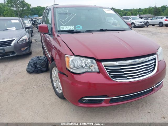 Auction sale of the 2016 Chrysler Town & Country Touring, vin: 2C4RC1BG5GR293098, lot number: 39319074