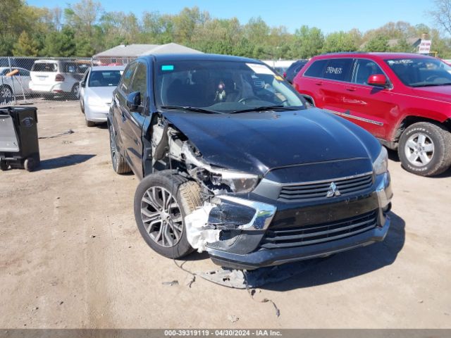 2017 Mitsubishi Outlander Sport 2.0 Es მანქანა იყიდება აუქციონზე, vin: JA4AP3AU1HZ007186, აუქციონის ნომერი: 39319119