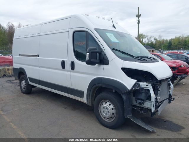 Auction sale of the 2023 Ram Promaster 2500 High Roof 159 Wb, vin: 3C6LRVDG6PE606113, lot number: 39319264