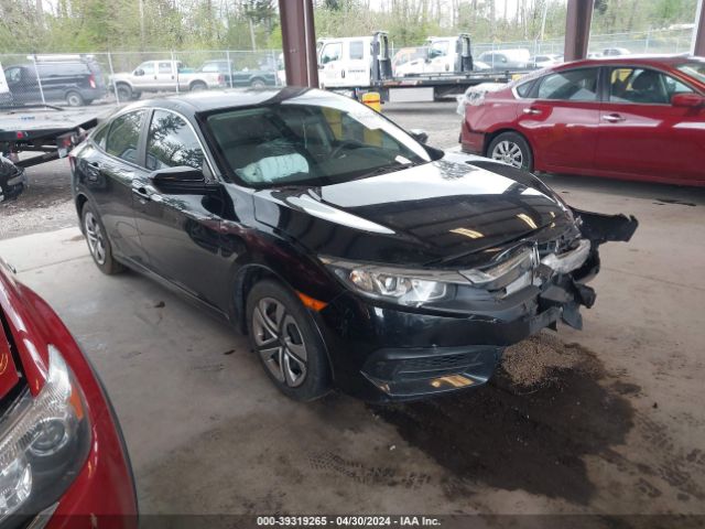 Auction sale of the 2018 Honda Civic Lx, vin: 2HGFC2F58JH508716, lot number: 39319265