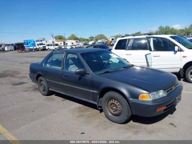 Auction sale of the 1992 Honda Accord Lx, vin: 1HGCB765XNA058624, lot number: 39319576