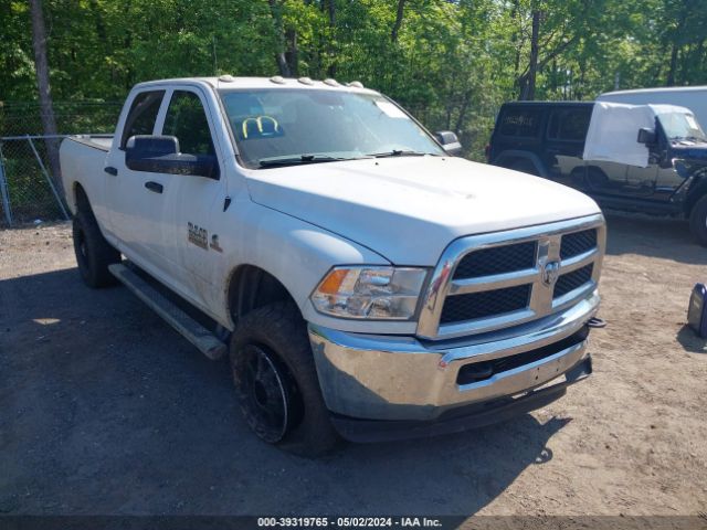 39319765 :رقم المزاد ، 3C6UR5CL1HG554172 vin ، 2017 Ram 2500 Tradesman  4x4 6'4 Box مزاد بيع