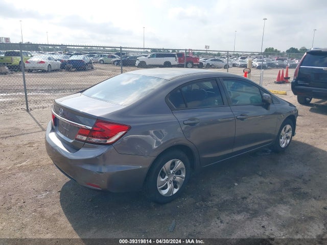 Honda Civic Lx 2014 19XFB2F55EE213754 Image 4