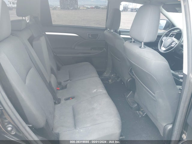 Toyota Highlander Le 2017 5TDBZRFH7HS376137 Image 8