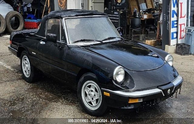 1987 ALFA ROMEO SPIDER ZARBA5643H1045877