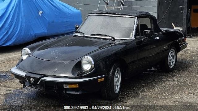 1987 ALFA ROMEO SPIDER ZARBA5643H1045877 Photo 1