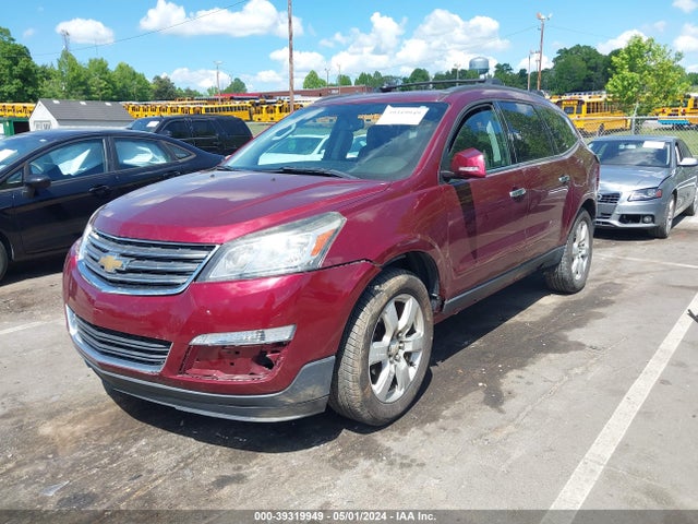 Chevrolet Traverse 1lt 2017 1GNKRGKD4HJ111333 Image 2