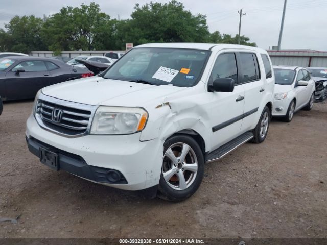 5FNYF3H25FB020117 Honda PILOT LX
