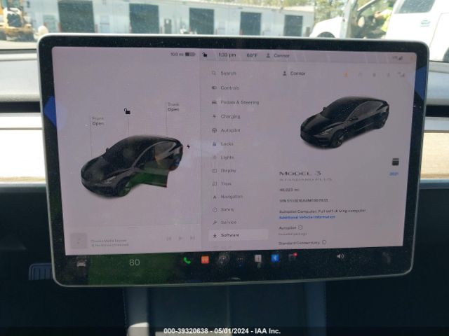 5YJ3E1EA4MF867835 Tesla Model 3 Standard Range Plus Rear-wheel Drive