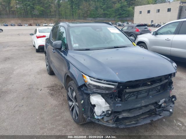 2022 VOLVO XC40 RECHARGE PURE ELECTRIC YV4ED3UB0N2758579