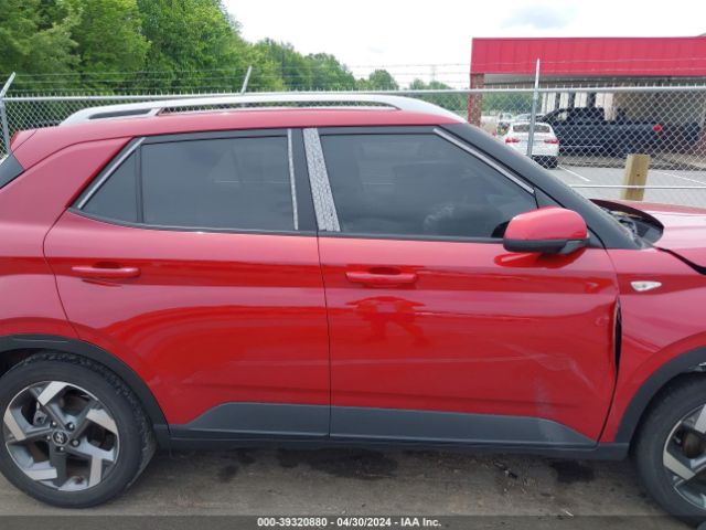 KMHRC8A37NU184774 Hyundai Venue Sel