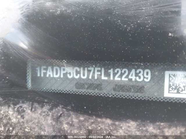 1FADP5CU7FL122439 Ford C-max Energi Sel