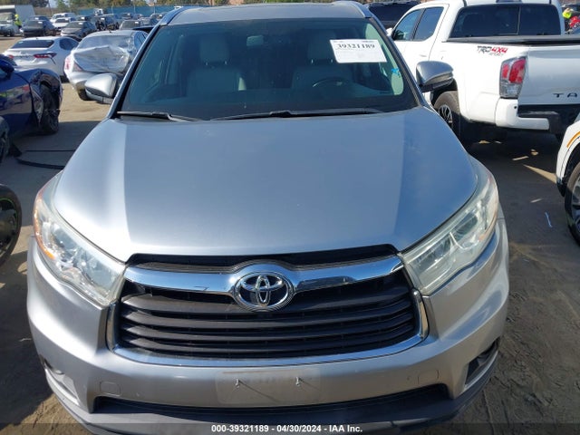 Toyota Highlander Xle V6 2014 5TDKKRFH2ES027922 Image 12