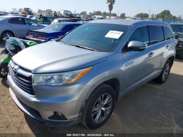 Toyota Highlander Xle V6 2014 5TDKKRFH2ES027922 Image 14