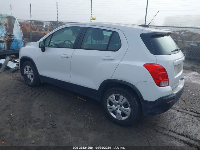Chevrolet Trax 1ls 2016 KL7CJKSB3GB536831 Image 3