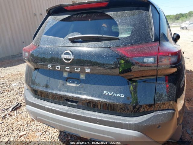 JN8BT3BB7PW497334 Nissan Rogue Sv Intelligent Awd