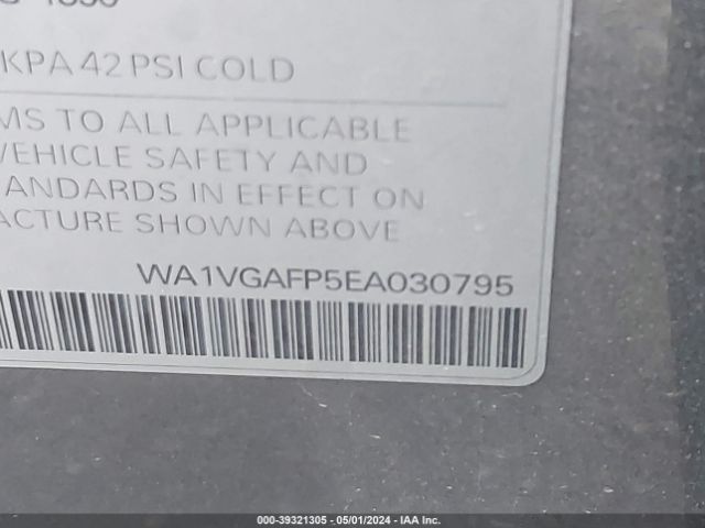 WA1VGAFP5EA030795 Audi Sq5 3.0t Premium Plus