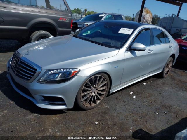 WDDUG6DB0GA253311 Mercedes-Benz S 550 Plug-in Hybrid