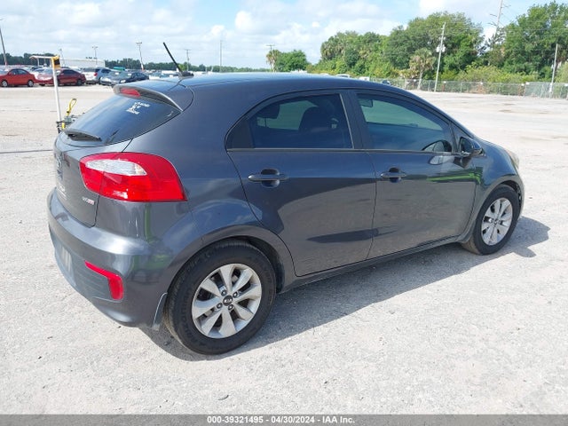 KIA RIO EX 2016 KNADN5A34G6645134 Image 4