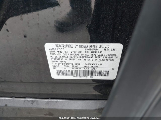 Nissan Ariya Evolve+ 2023 JN1BF0BA0PM411434 Image 9