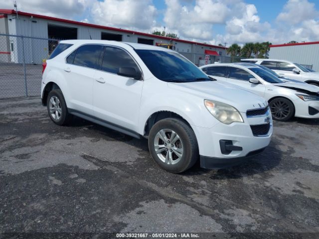 Auction sale of the 2010 Chevrolet Equinox Ls, vin: 2CNALBEW5A6252111, lot number: 39321667