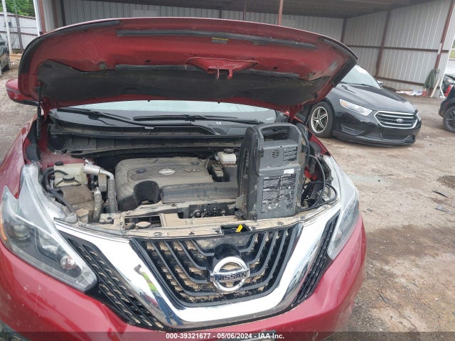 Nissan MURANO S 2018 5N1AZ2MG4JN165398 Image 10
