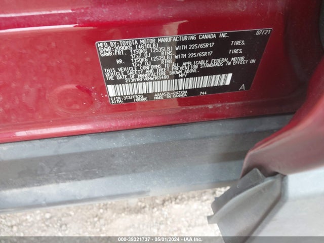 Toyota RAV4 LE 2021 2T3H1RFV6MW165480 Image 9