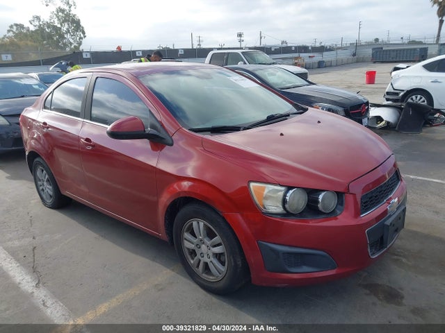 Chevrolet Sonic Lt Auto 2014 1G1JC5SB1E4111754 Image 1