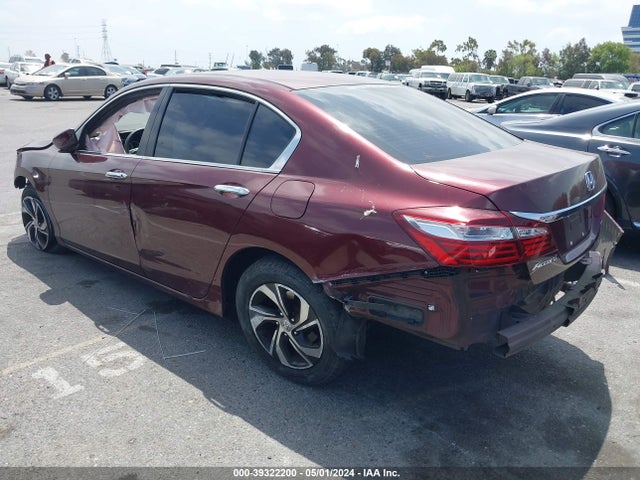 Honda ACCORD LX 2016 1HGCR2F38GA155501 Image 3