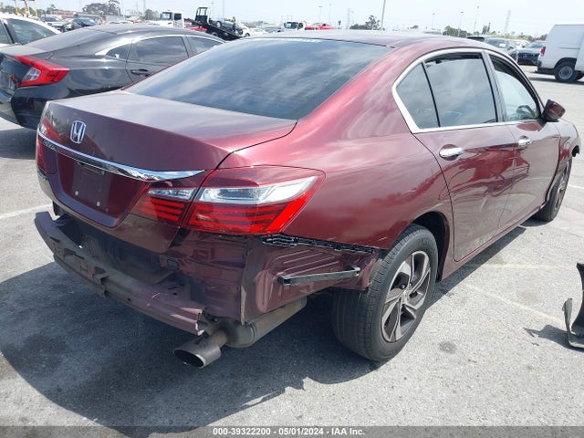 Honda ACCORD LX 2016 1HGCR2F38GA155501 Image 4