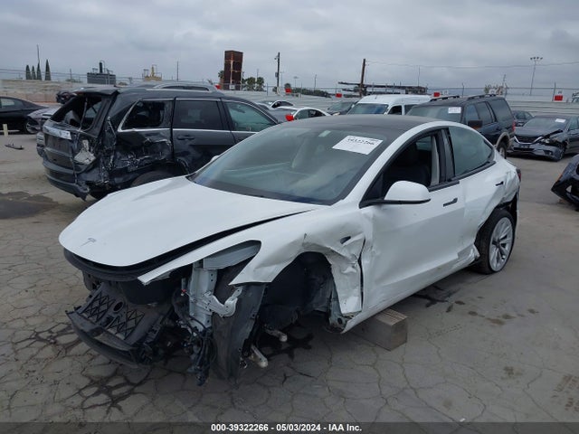 Tesla Model 3 Long Range Dual Motor All-wheel Drive 2022 5YJ3E1EB7NF227824 Image 2