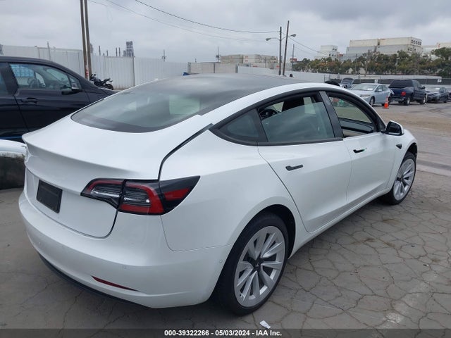 Tesla Model 3 Long Range Dual Motor All-wheel Drive 2022 5YJ3E1EB7NF227824 Image 4