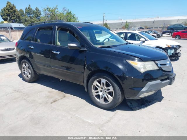 Auction sale of the 2007 Acura Mdx Technology Package, vin: 2HNYD28427H513163, lot number: 39322431