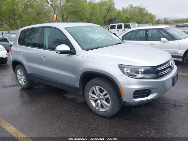 Auction sale of the 2013 Volkswagen Tiguan S, vin: WVGBV3AX3DW562674, lot number: 39322670