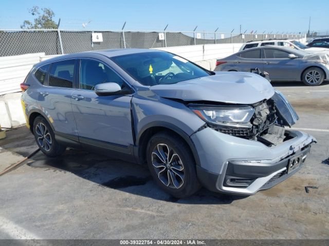 39322754 :رقم المزاد ، 2HKRW1H53MH402664 vin ، 2021 Honda Cr-v 2wd Ex مزاد بيع