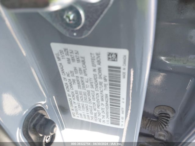 2HKRW1H53MH402664 Honda Cr-v 2wd Ex