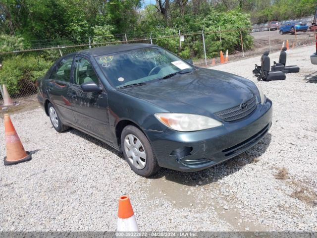 Auction sale of the 2002 Toyota Camry Le, vin: 4T1BE32KX2U567513, lot number: 39322872